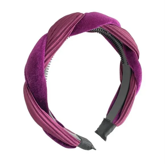 a new day | Accessories | Nwot Velvet Twist Headband | Poshmark